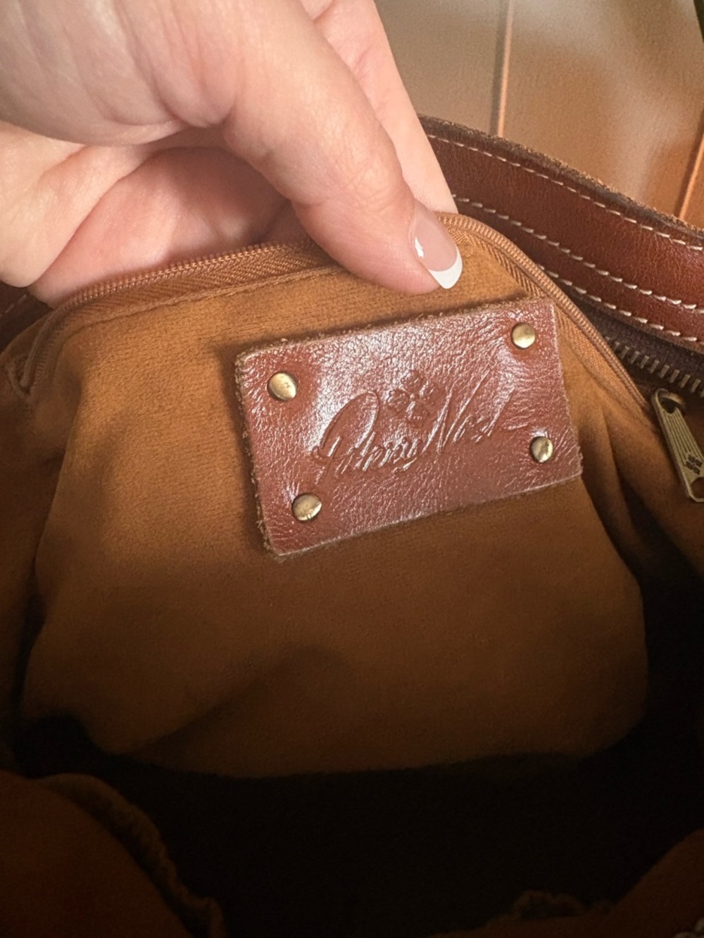 Patricia Nash Poppy Top Zip Tote shoulder bag. - Picture 9 of 9
